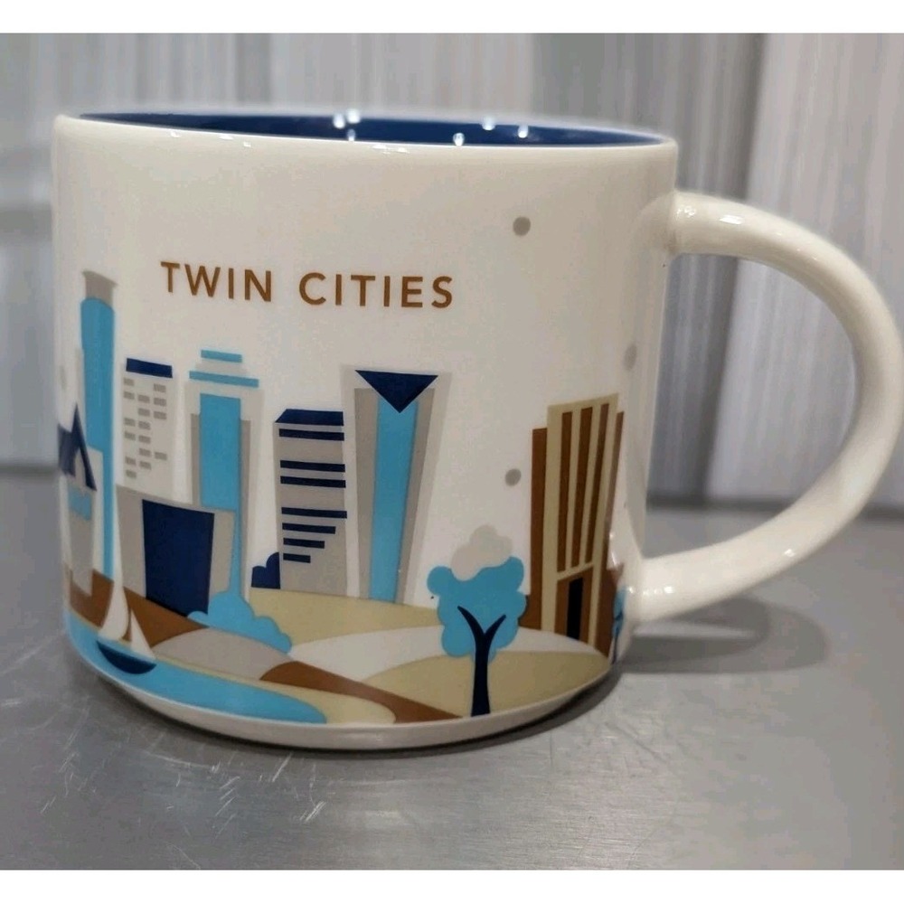 Starbucks 2017 You Are Here Twin Cities Coffee Mug Minneapolis Saint Paul Cup